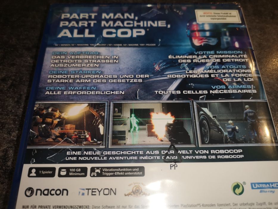 Robocop Rogue City PS5 gra PL (nowa w folii) kioskzgrami
