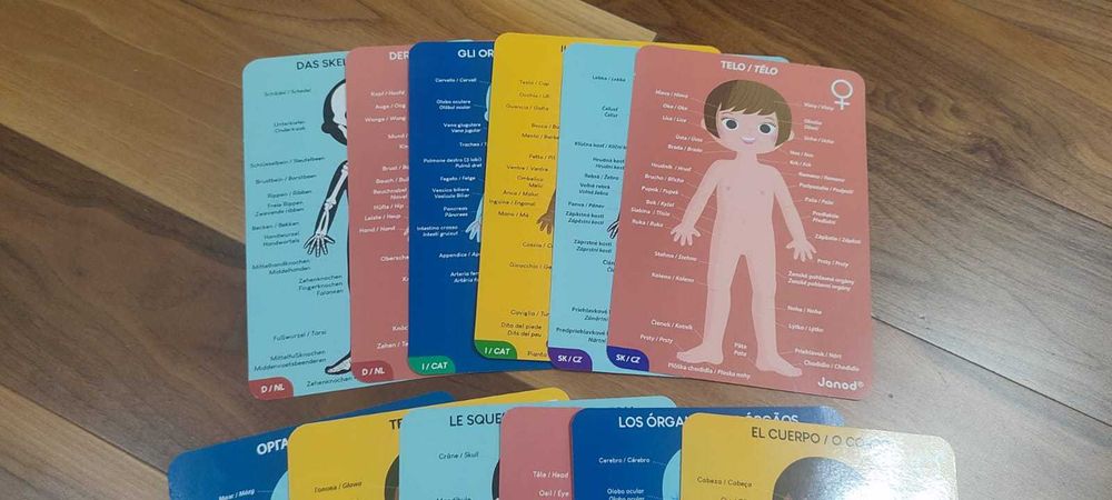 4 Puzzles com 1 metro  - Corpo Humano