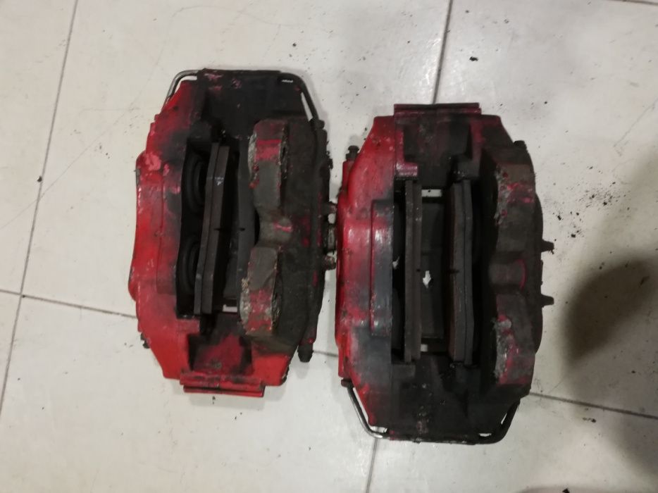 Travagem completa frente seat ibiza cupra 6l 312mm ap seat sport