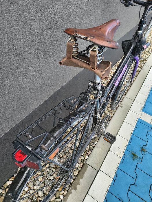 Rower trekkingowy schauff, deore lx, brooks, cr-mo