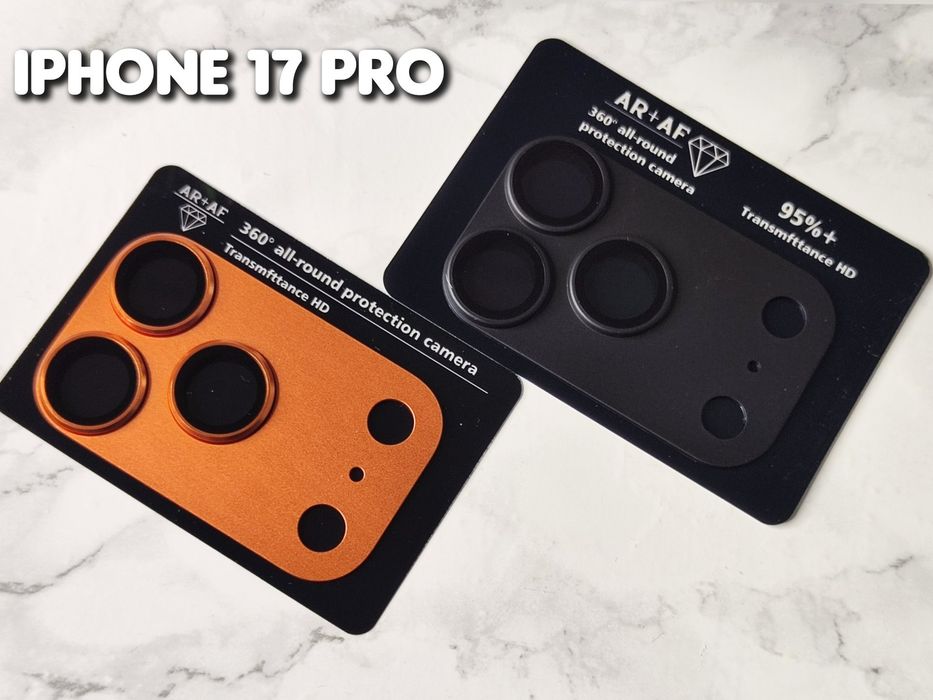 Защитное стекло на камеры iPhone 17 Pro Max Air на камеру блок камер захисне скло на камеру на камери металевий захист