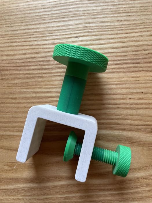 Гачок з зажимом, без свердління та клею