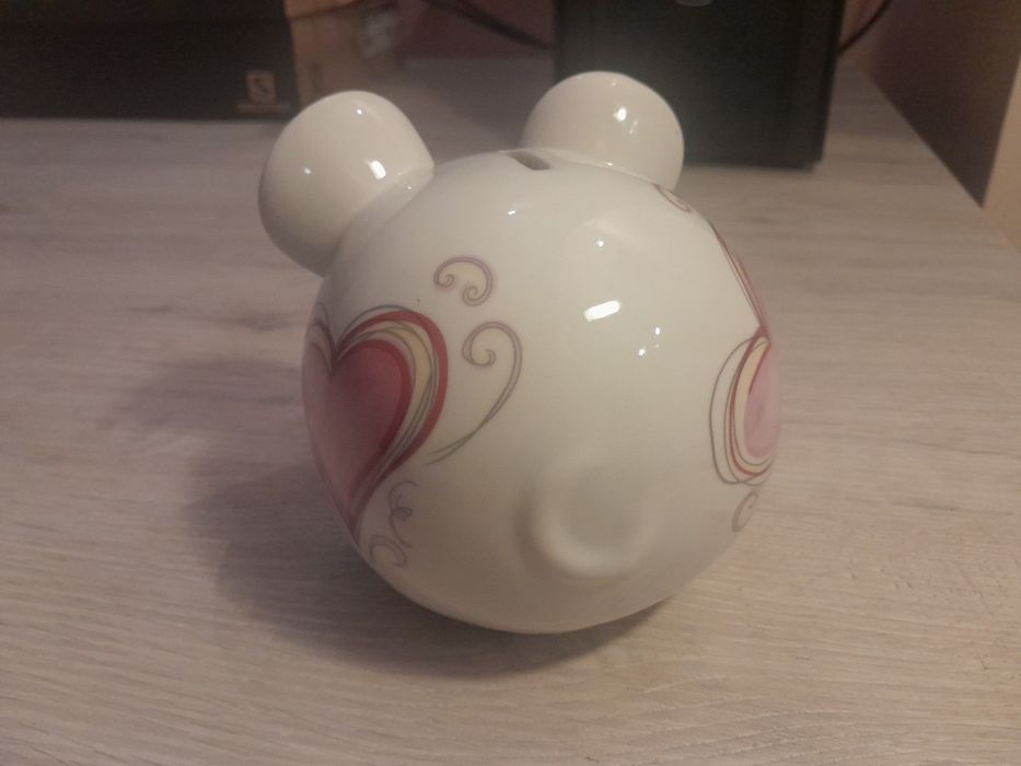 Skarbonka Mysz mysza myszka Duża na monety bilon