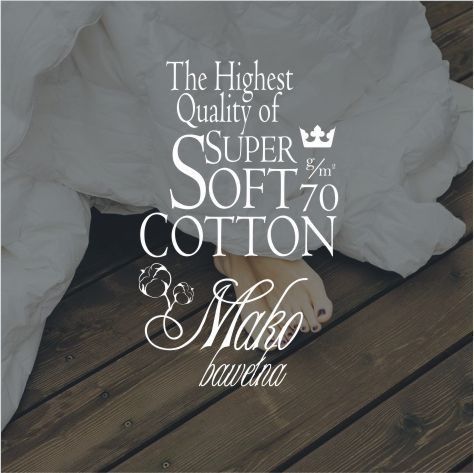 Kołdra AMZ ROYAL City 200x200cm Biały