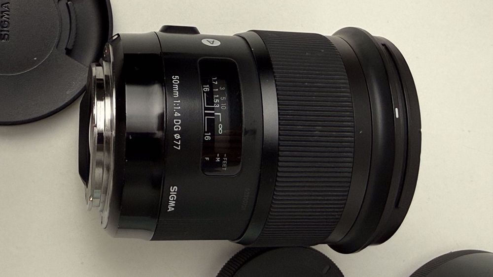 Sigma 50 mm ART f1,5 do Canon EF