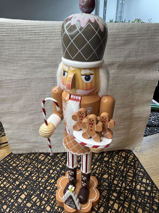 Dziadek do orzechów piernikowy 36 cm figurka świąteczna
