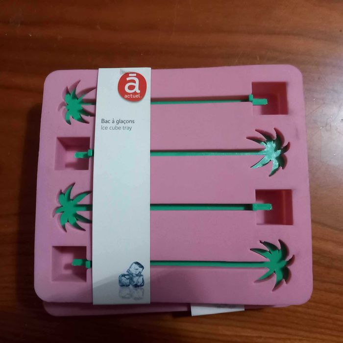 Covetes de gelo em silicone com suporte NOVO