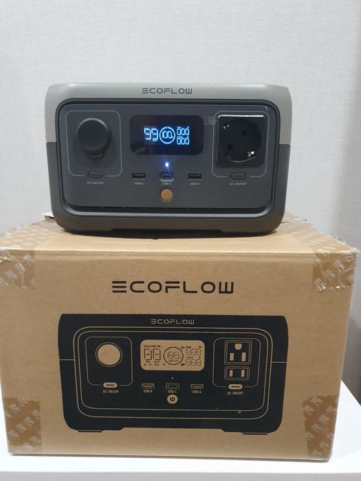 Зарядна станція EcoFlow River 2 256Wh (не заряджається з мережі  220В)