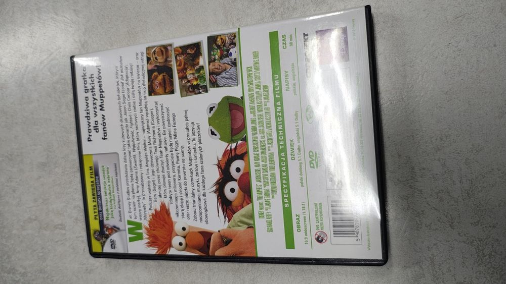 Muppety. Film  Dvd