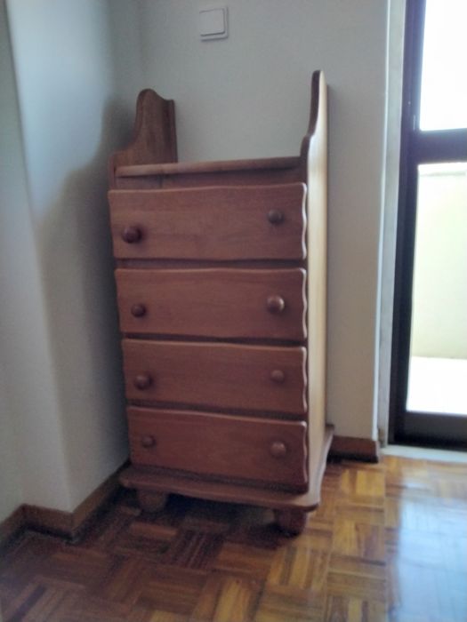 Conjunto moveis criança madeira maciça de pinho