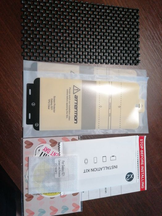 Folia ochronna x 2 sztuki do Samsung Galaxy S21