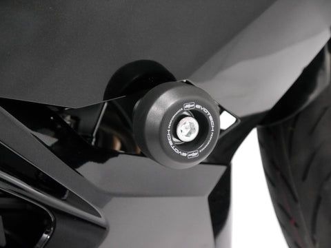 Крашпеды на Kawasaki Ninja 400 2018-2024, курки, защита