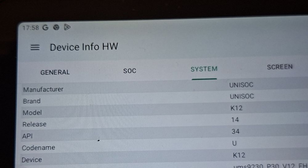 Планшет K12  НЕ Samsung