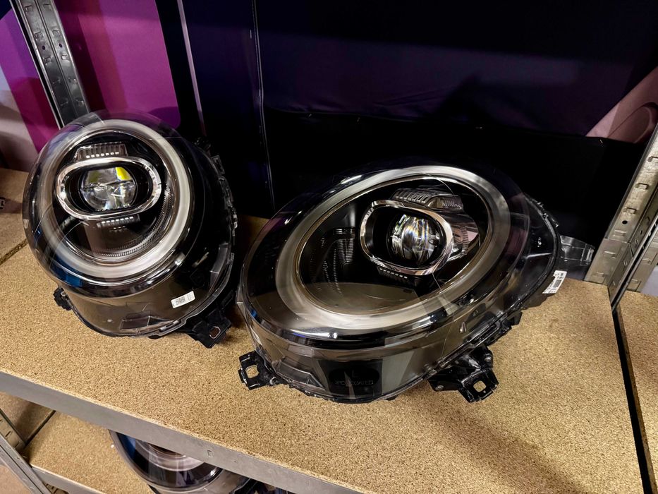 Фара Mini Cooper f55 f56 f57 f54 FullLed Рестайлінг Чорні Адаптив