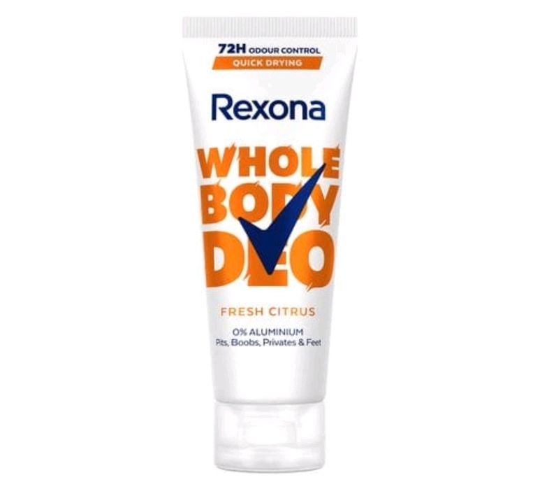 Дезодорант-крем для всього тіла Rexona Men Whole Body Цитрусова свіжість (унісекс, чоловічий/жіночий) 75 мілілітрів