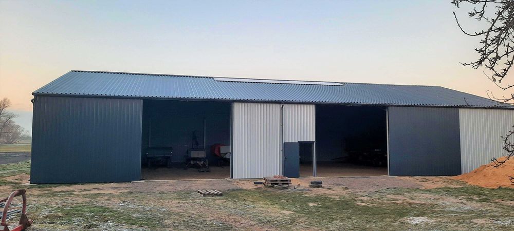 Hala stalowa 15x30x5m