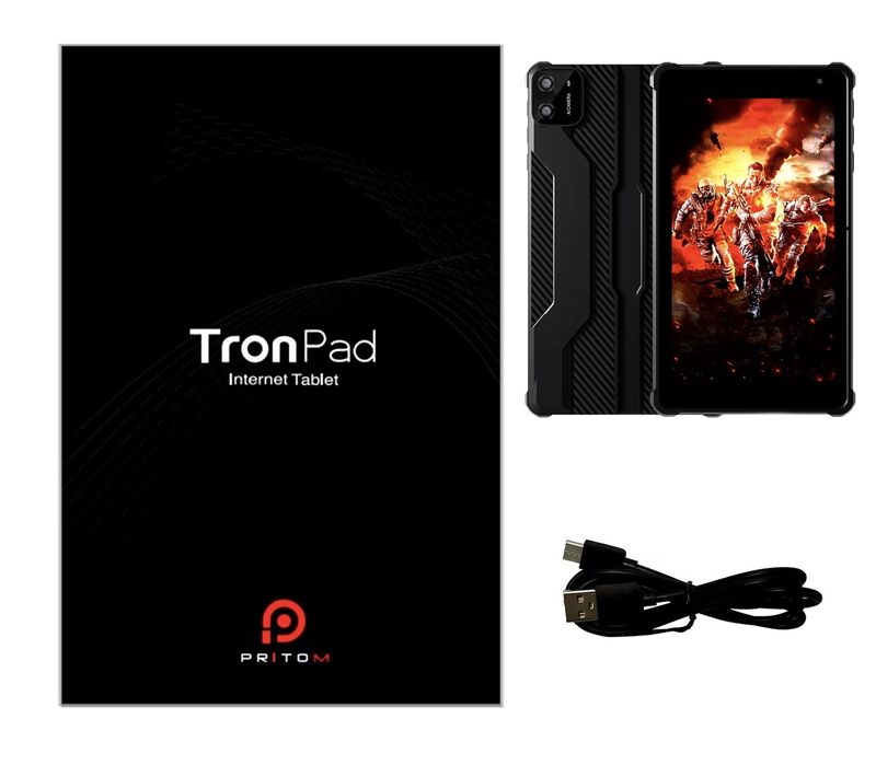 PRITOM Tab 7 Pro 3/64GB Протиударний чохол, Android 14, 3500mAh, 7" 8