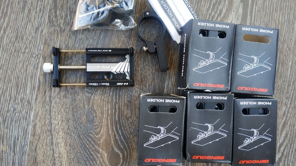 Держатель крепление телефона велосипед мотоцикл руль вынос алюминиевый