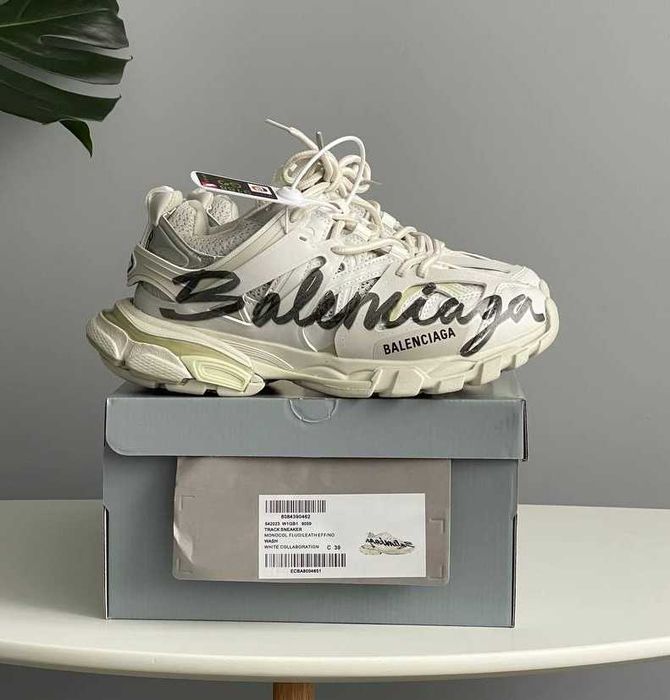 !ОСІННІЙ РОЗПРОДАЖ! Balenciaga Track Signature White | 35-44