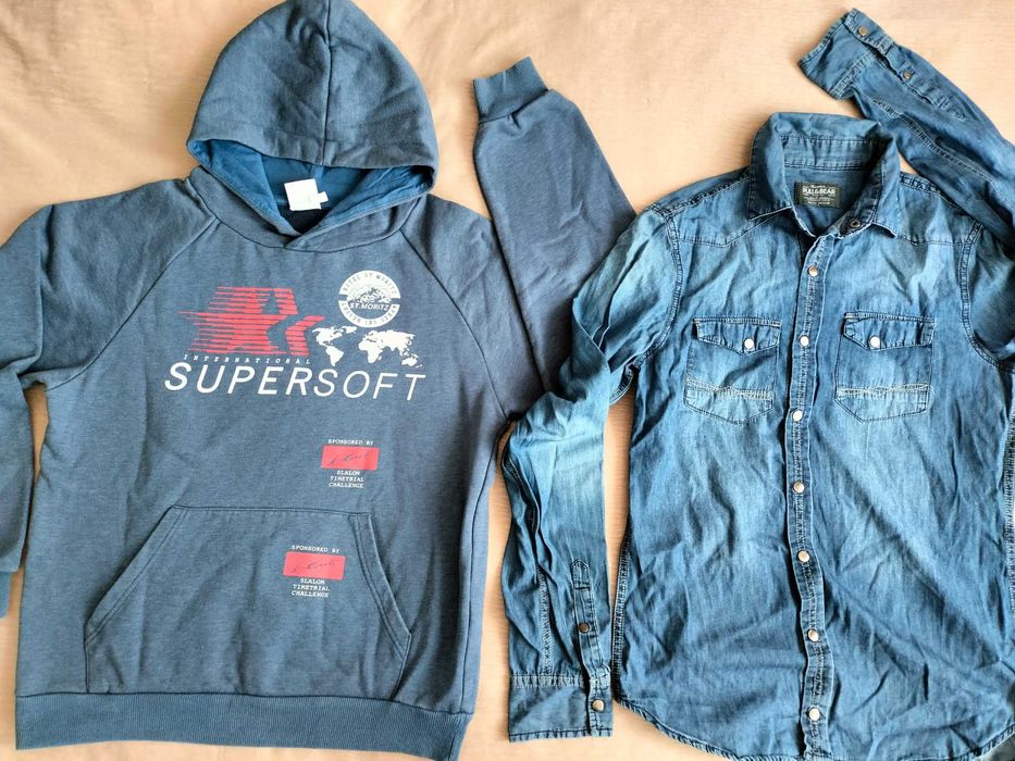 Paczka 11 szt. ubrań  r. M bluzy, koszule