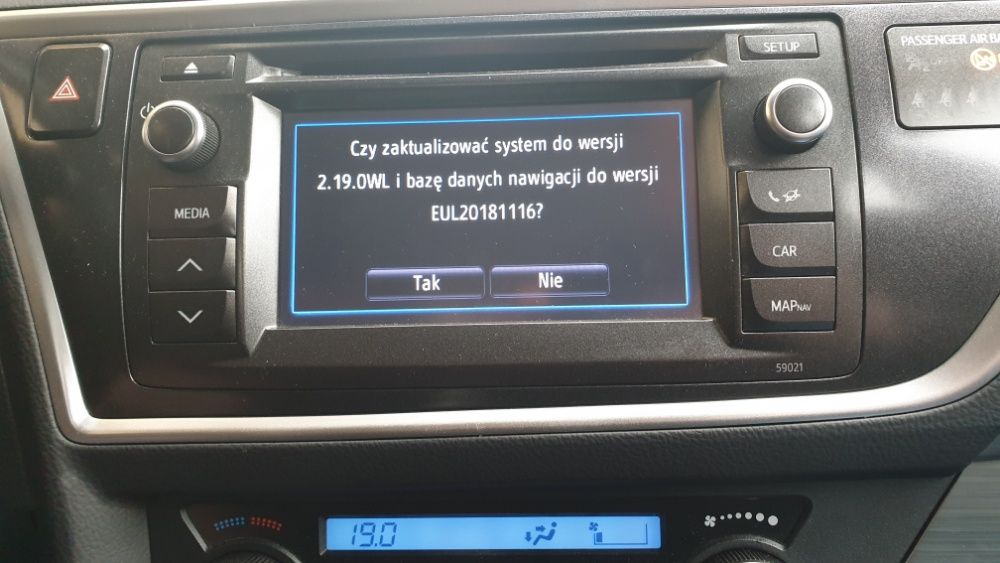 Nawigacja Polskie menu TOYOTA LEXUS Mapa NAPRAWA Android Auto