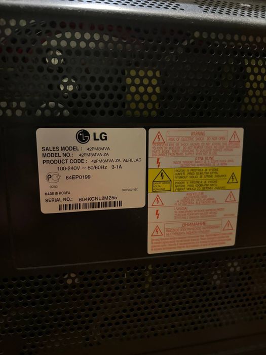 Плазменный телевизор Lg 42