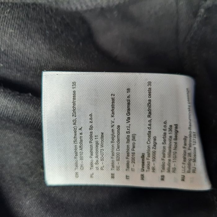 Czarna bluza Jean Pascal z cekinami