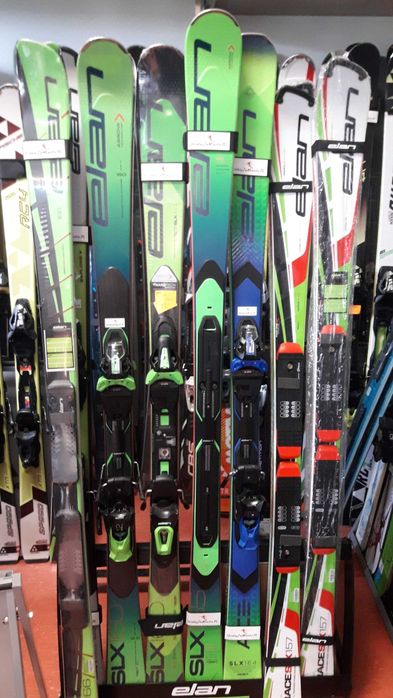 Elan Race SLX nowe i używane 165 160 profil Amphibio Arrow Technology