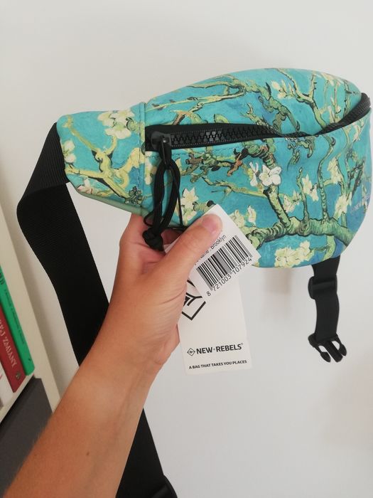Wodoodporna duza nerka Van Gogh turkus