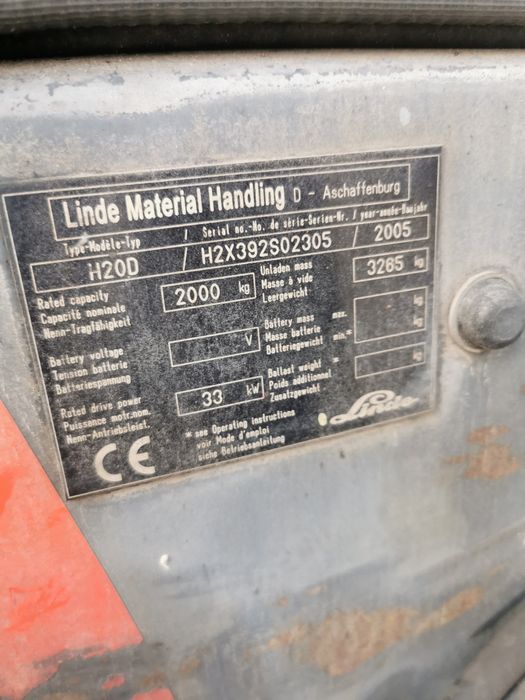 Widlak/Wózek Widłowy/Linde