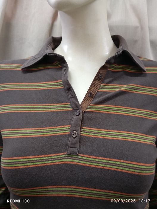 Polo às riscas Zara Basic