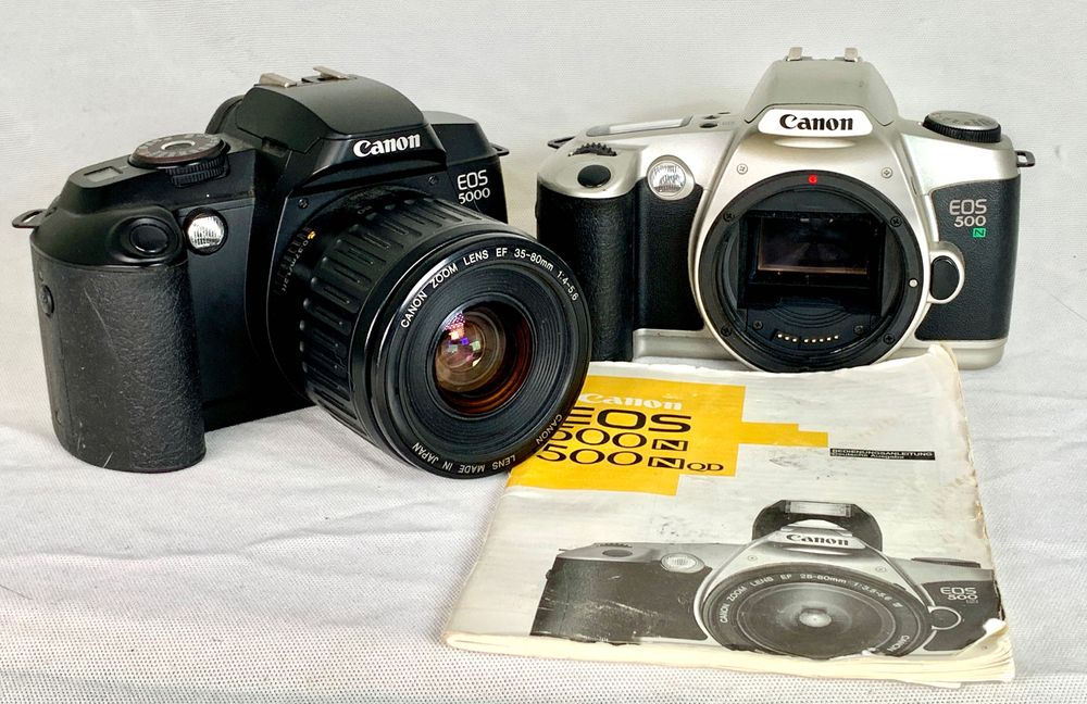 Canon eos 500n + canon eos 5000 + 35-80mm