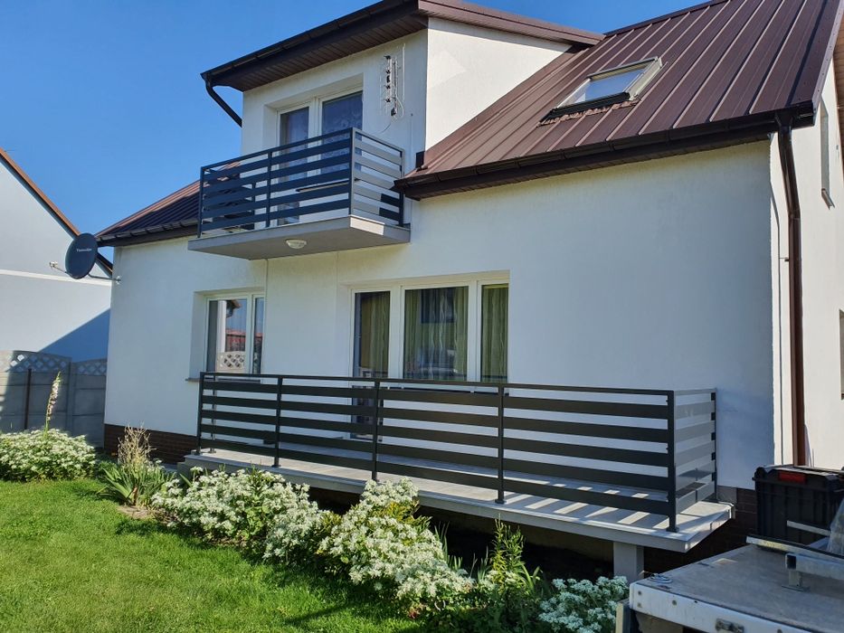 Balustrada 100x20 ocynk ogniowy malowany proszkowo