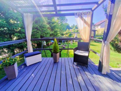 Domek balia jacuzzi sauna staw Kaszuby