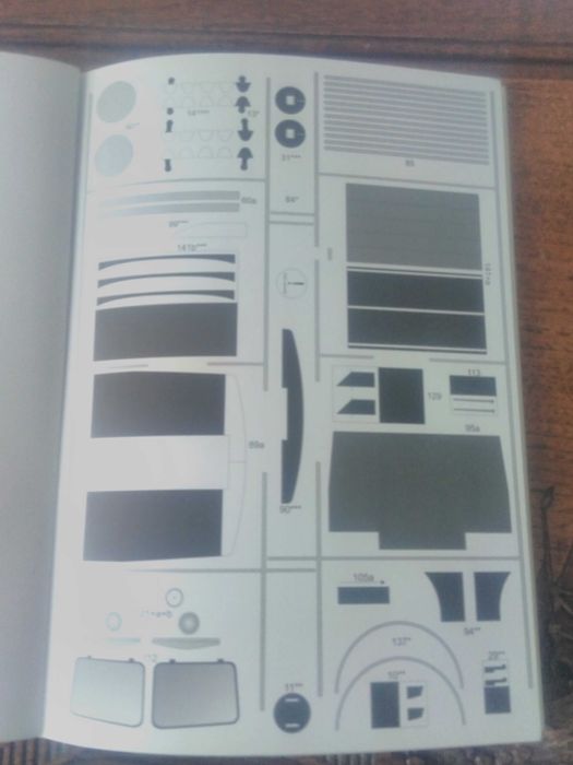 Answer żubr A80 chłodnia model kartonowy 1/25