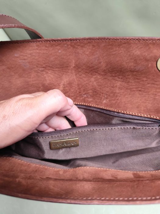 torba skórzana brązowa marka danazan