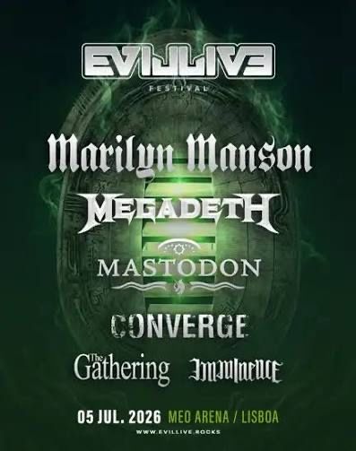 Bilhete Evil Live 2026 -  60€