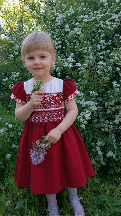 Святкова сукня вишиванка для дівчинки