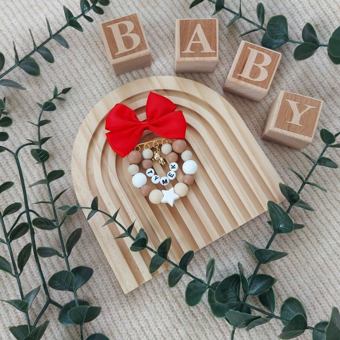 Agrafka broszka do wózka