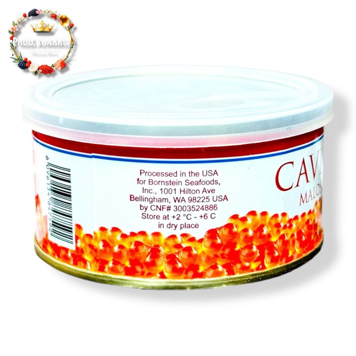 Икра Красная горбуши alaska malosol 140 грамм