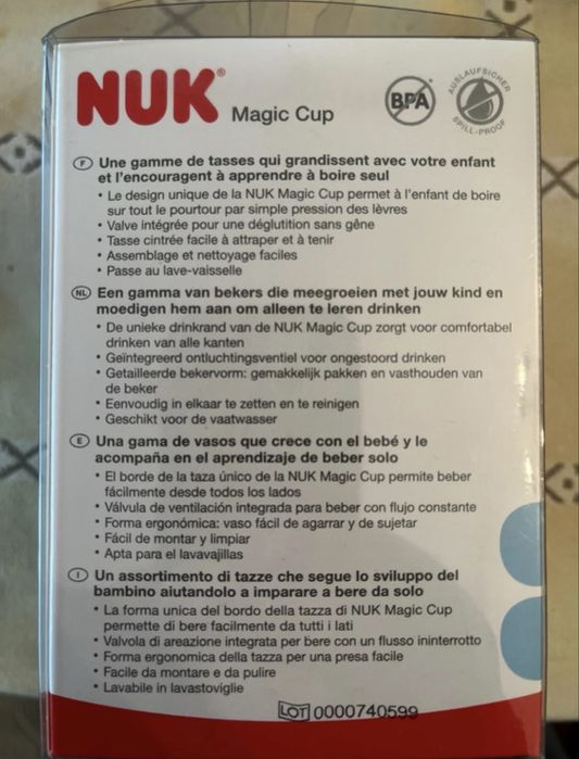 Copo mágico bébé NUK Mini