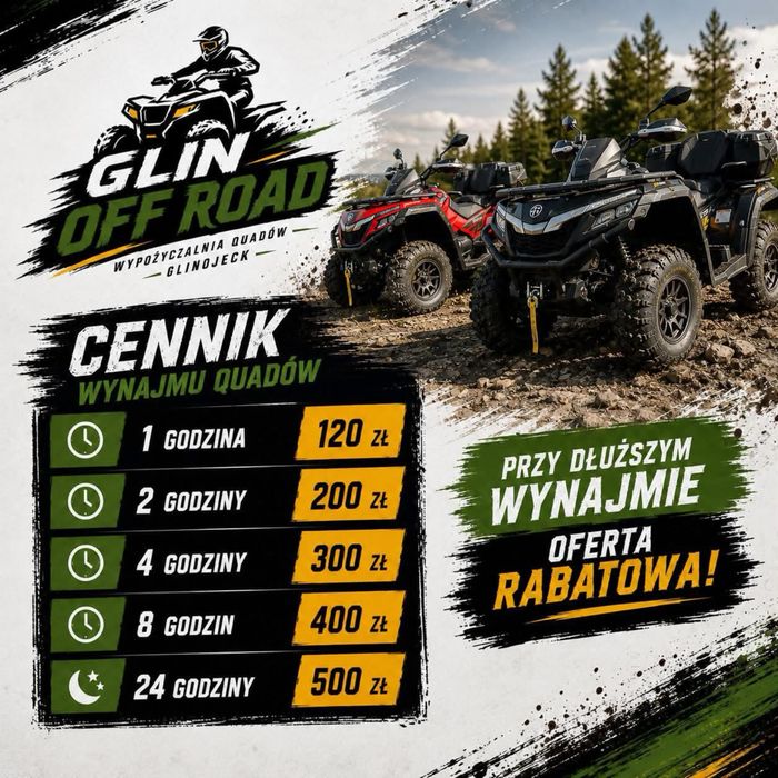 Wynajem quadów 600