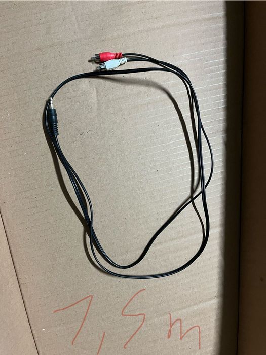 Kabel kable 9 sztuk jack 6,3 rca chinch vga rozgałęziacz