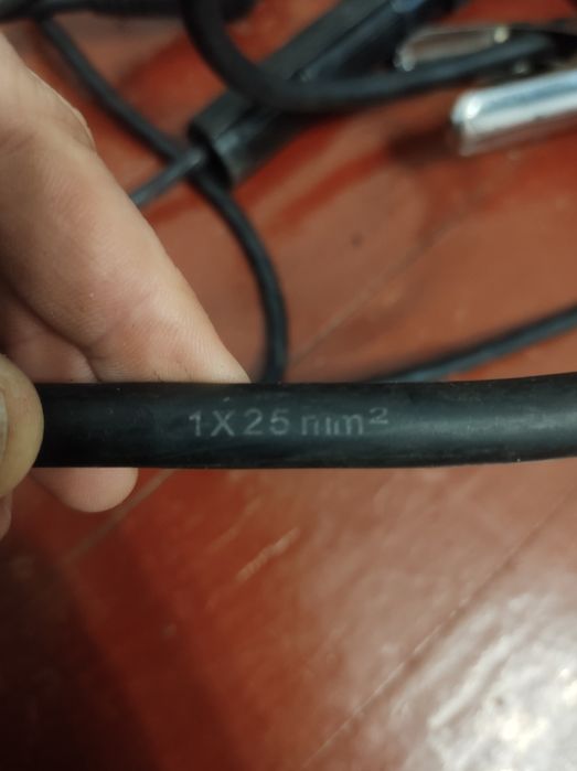 Набір зварювальних кабелів 25 мм 2