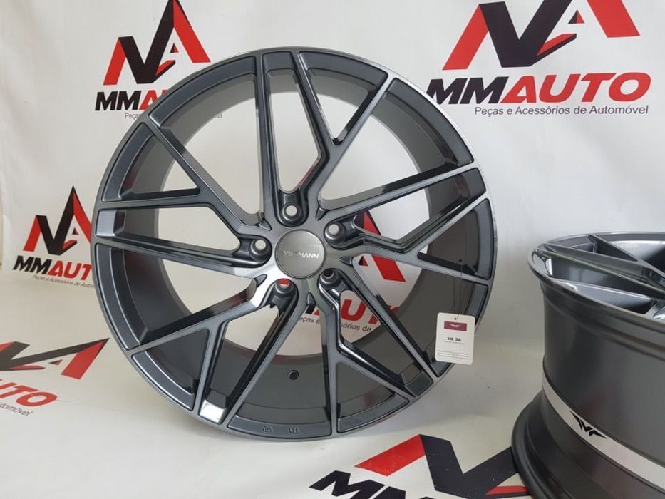 Jantes Veemann V-FS44 Graphite Smoke Machined 19