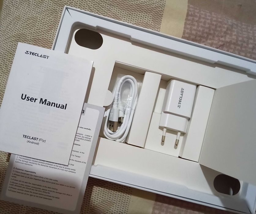 Teclast P25T екран 10.1 4 Гб/64 Гб Android 12, stereo, 5000 mah