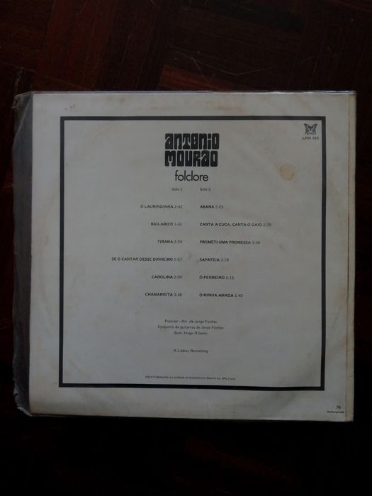 António Mourão - Folclore