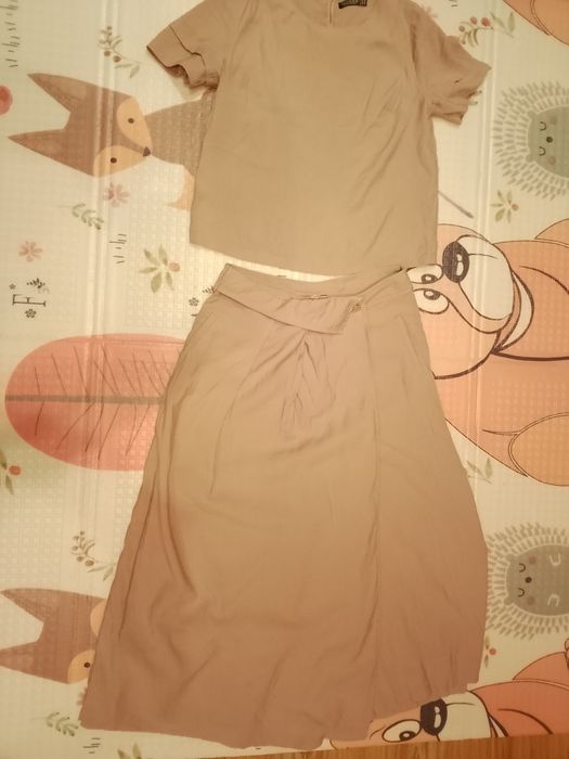 Шикарний костюм спідниця-кюлоти