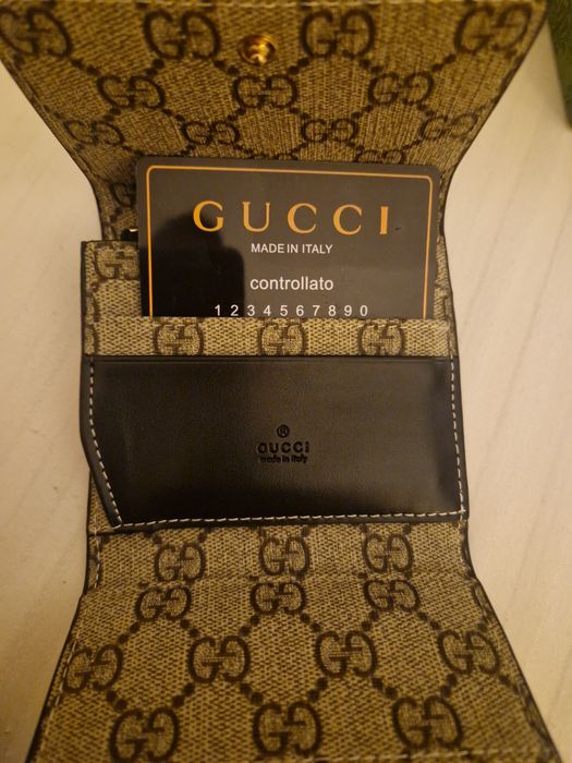 Portfel Gucci skórzany