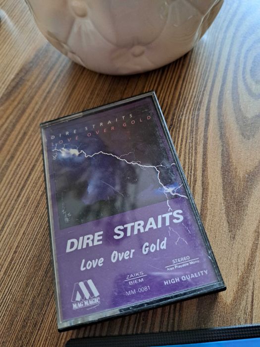 Dire Straits love over gold kaseta magnetofonowa